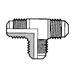 N750-2910 T2-4 uit x uit x uit 1/4" SAE T-stuk