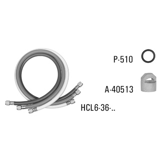 Refco heavy-duty vulslangen 3/8&quot; SAE