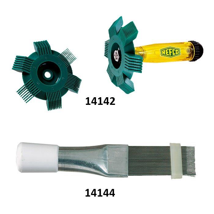 N884-1100 14142 lamellenkam voor alle afmetingen met reserve kam