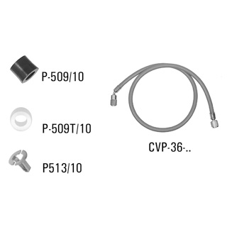 N794-3207 Refco CPV-48-Y vulslang | Geel 120 cm | 1/4" SAE