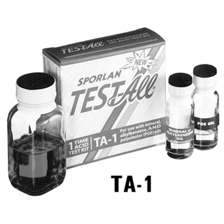 N773-2500 TA-1 esterolie-, akylbenzeen- en minerale olie zuurtester