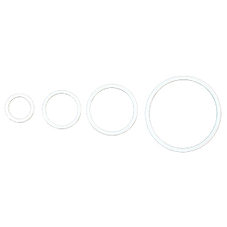 N079-8230 Teflon ringen 2 1/4" UNF