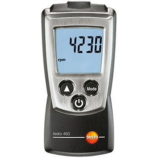 Testo 460 optische toerental