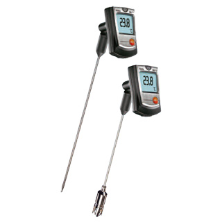 N836-1935 Testo 905-T2 oppervlaktethermometer met kruisbandvoeler