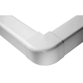 N740-3350 Freddox 0306 AE | Buitenbocht  90° | Creme