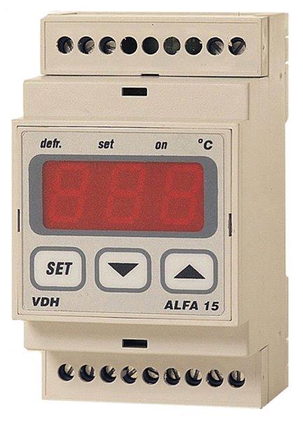 N797-1280 VDH ALFANET 15 | Sensoren: 1: PTC | Functies: Koelen/Natuurlijke ontdooiing/Interval ontdooiing | Bereik: -50°C tot 50°C | 230V