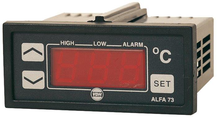 N797-1680 VDH ALFANET 33 DP | Sensoren: 1: PTC | Functies: Alarm relais | Bereik: -10°C tot 90°C | 230V